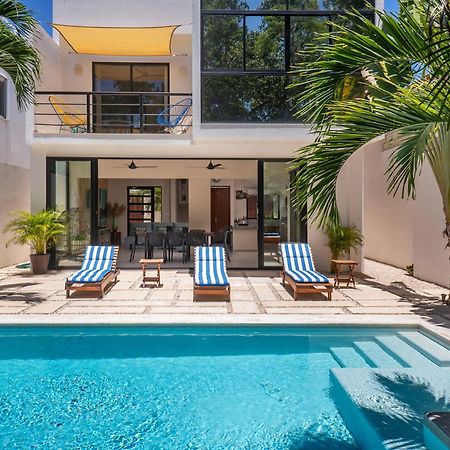 Wonderful Tropical Home 3Br, Garden, Private Pool. 툴룸 외부 사진