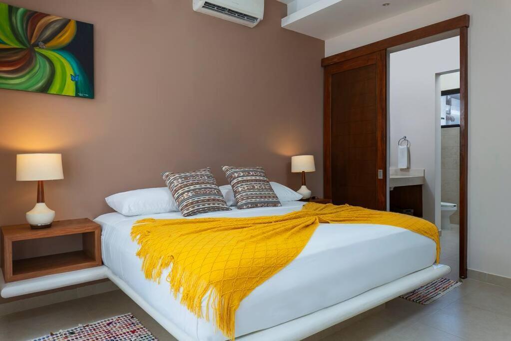 Wonderful Tropical Home 3Br, Garden, Private Pool. 툴룸 외부 사진